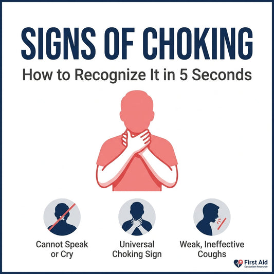 Signs of Choking: How to Recognize It in 5 Seconds (2026 Guide)