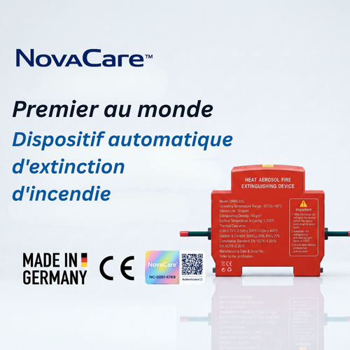 NovaCare™ Fire Guard — Dispositif automatique d’extinction d’incendie