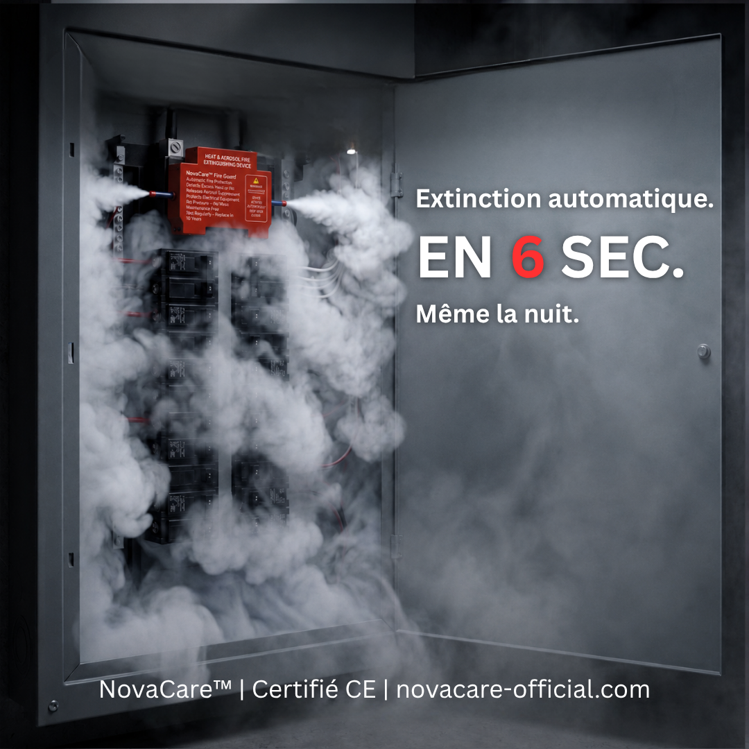 NovaCare™ Fire Guard — Dispositif automatique d’extinction d’incendie