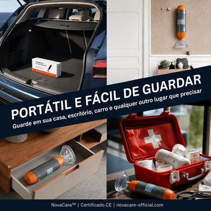 NovaCare™  Dispositivo Anti-Asfixia de Um Só Botão
