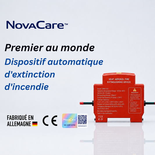 NovaCare™ Fire Guard — Dispositif automatique d’extinction d’incendie
